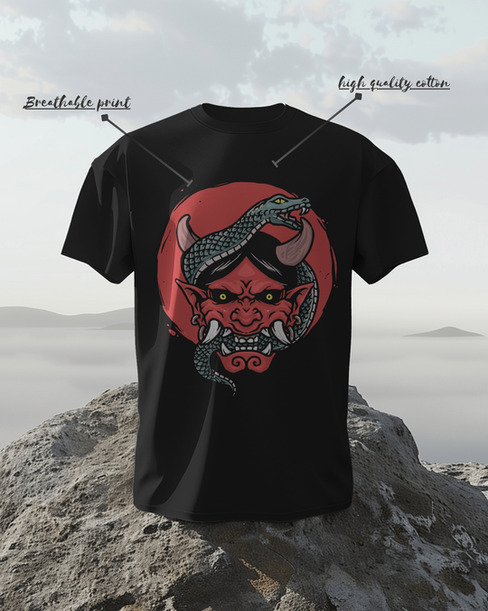 Serpent Oni Tee – Steezon Streetwear Exclusive