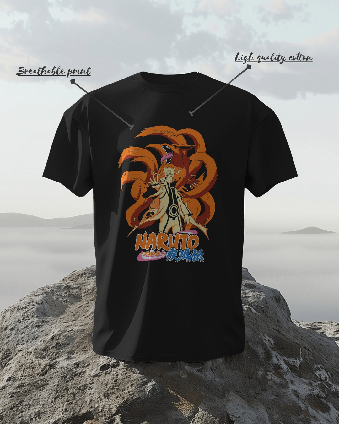 Naruto Kurama Mode T-Shirt