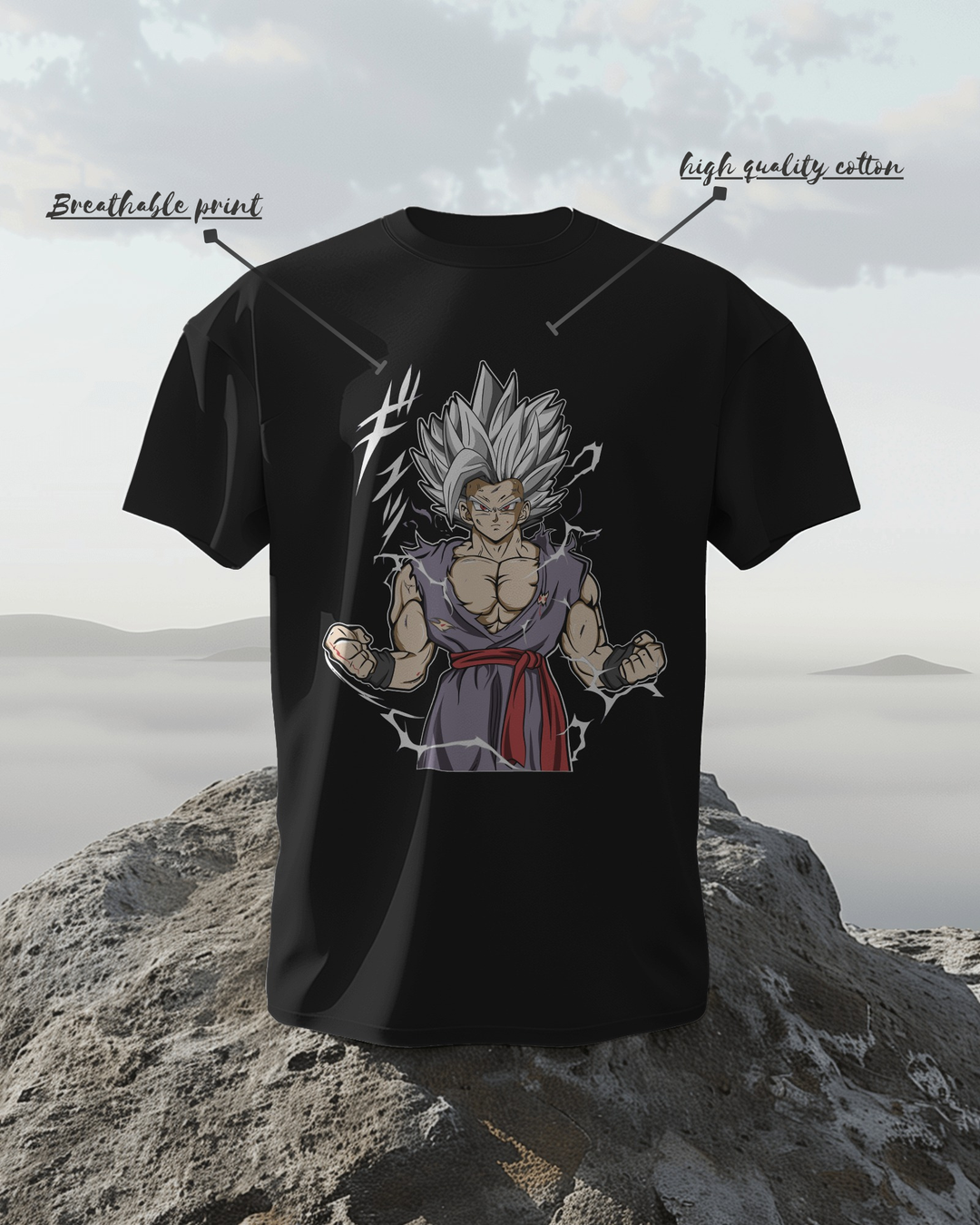 Gohan T-Shirt | Regular Fit | 100% Cotton Bio-Wash