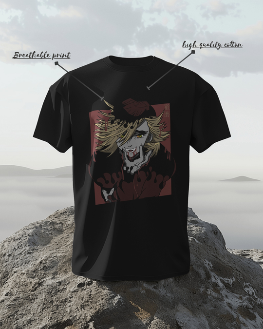 Kaigaku Demon Slayer T-Shirt – Limited Edition Anime Print