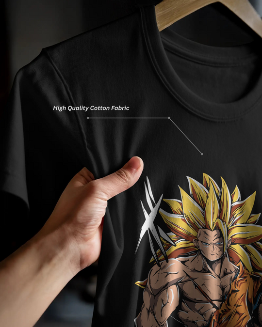 Goku T-Shirt | Regular Fit | 100% Cotton Bio-Wash