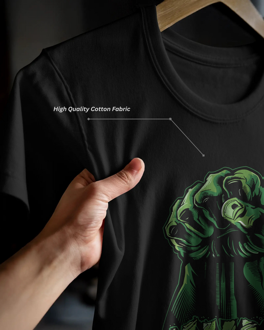 HULK Smash Fist T-Shirt – Retro Comic Style Marvel Graphic Tee