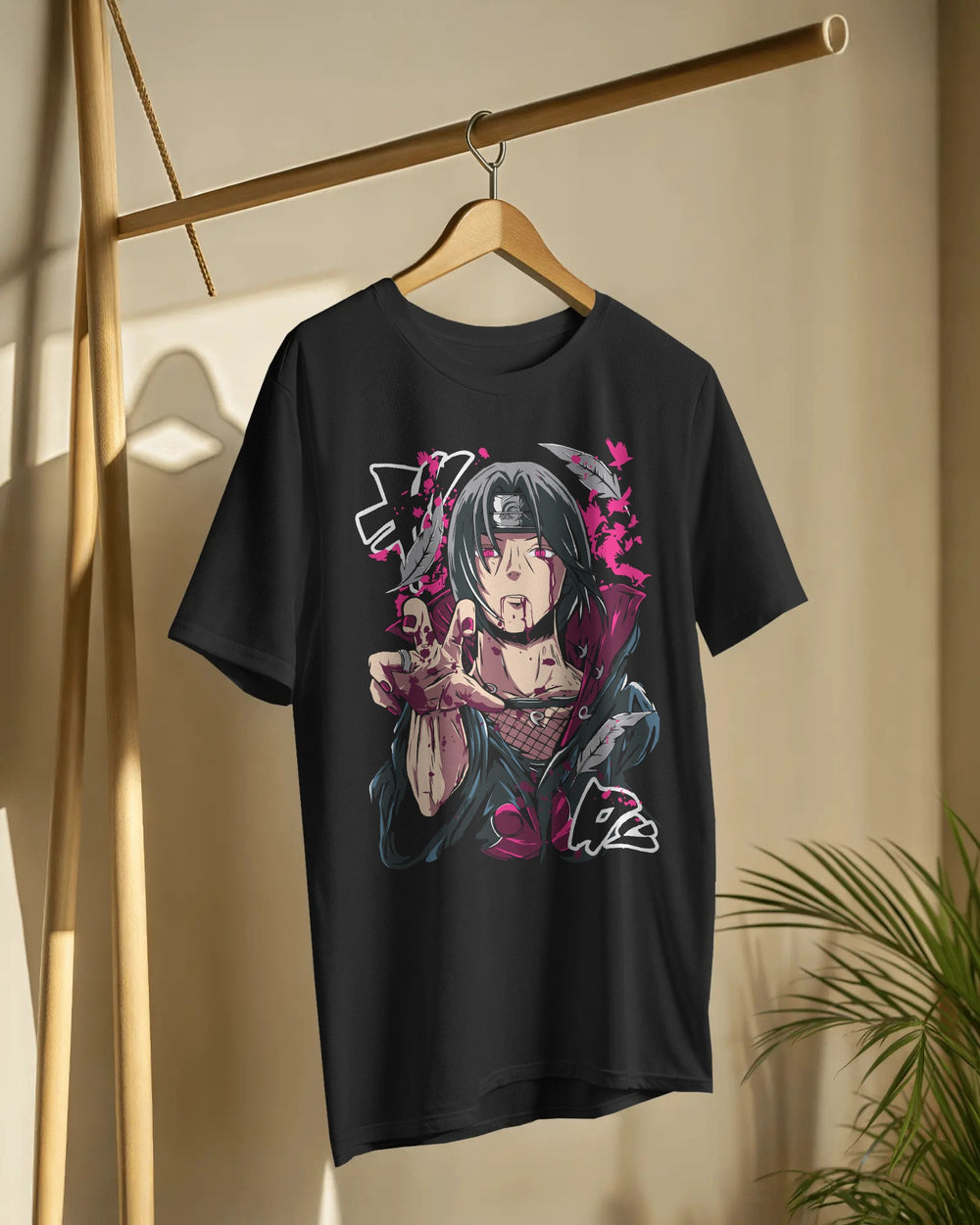 Itachi Uchiha T-Shirt | Regular Fit | 100% Cotton Bio-Wash
