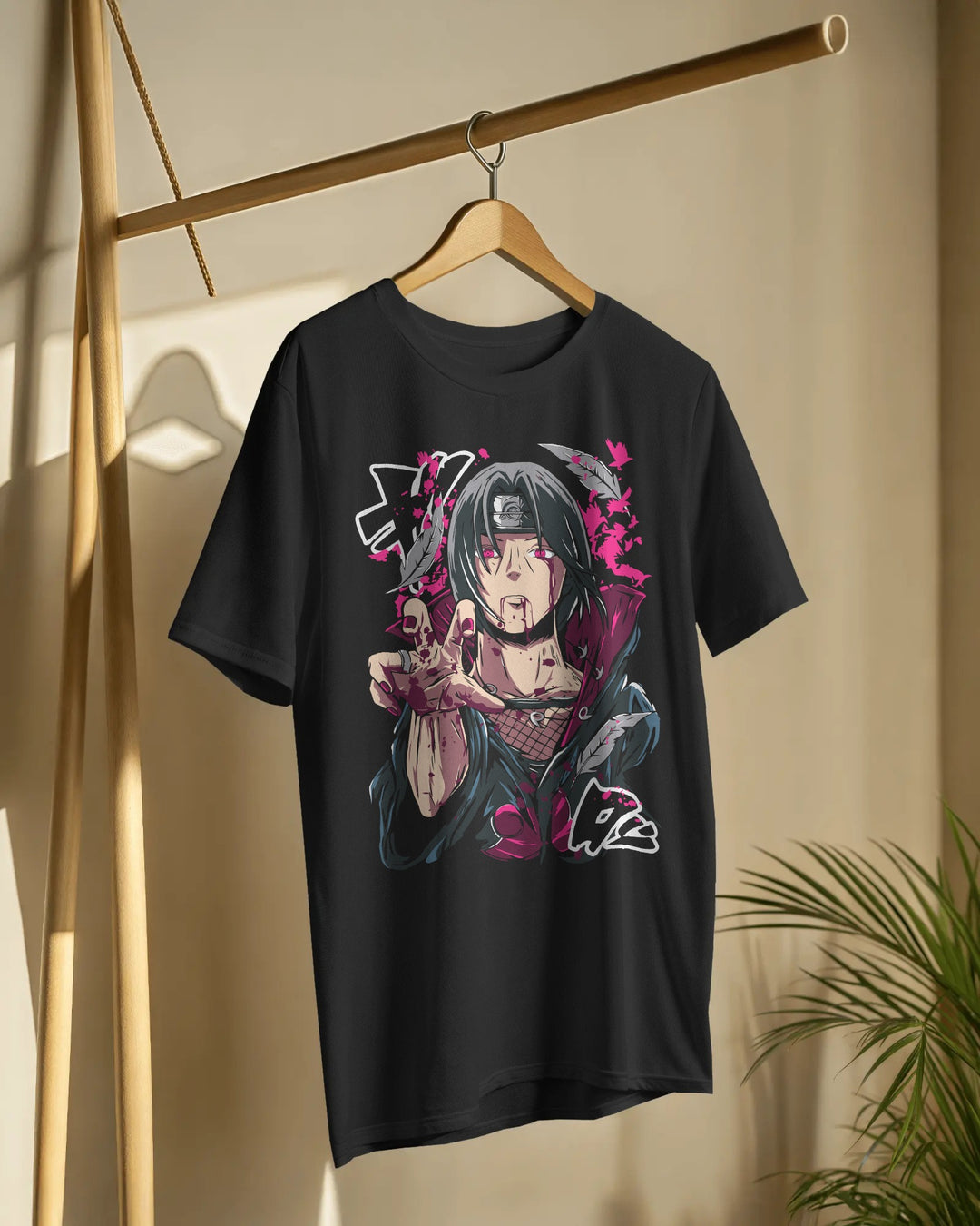 Itachi Uchiha T-Shirt | Regular Fit | 100% Cotton Bio-Wash