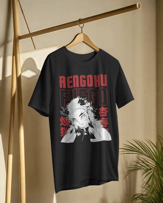 Rengoku Fuego Demon Slayer T-Shirt