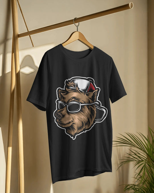 Cool Bear Swag Tee – 100% Bio-Washed Cotton
