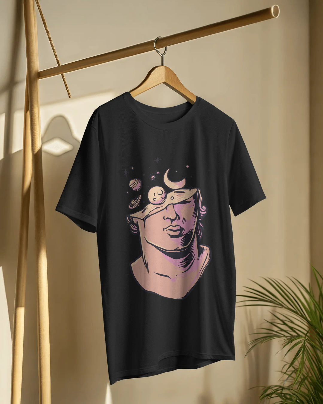 Cosmic Mind Graphic T-Shirt – 100% Cotton Biowash