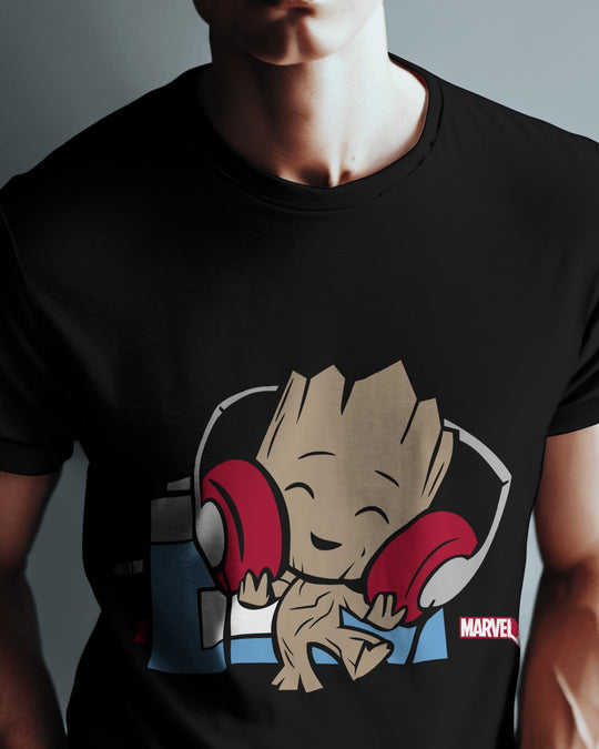 Baby Groot Vibes T-Shirt – 100% Cotton Biowash