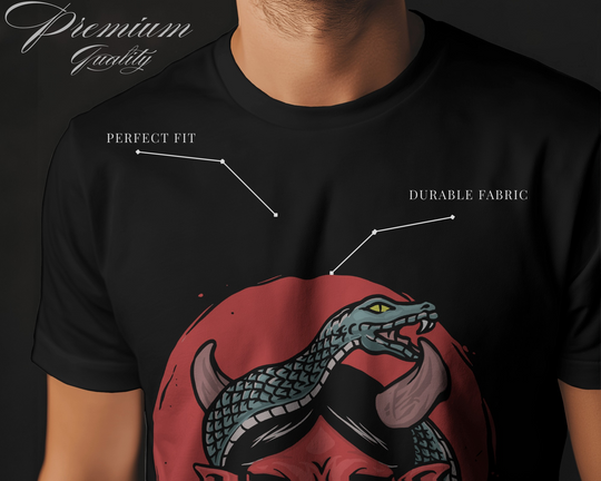 Serpent Oni Tee – Steezon Streetwear Exclusive