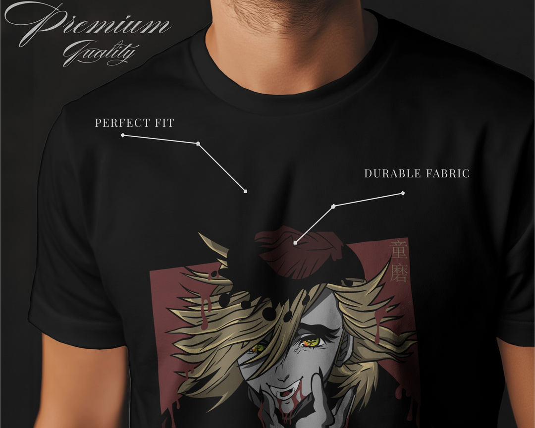 Kaigaku Demon Slayer T-Shirt – Limited Edition Anime Print