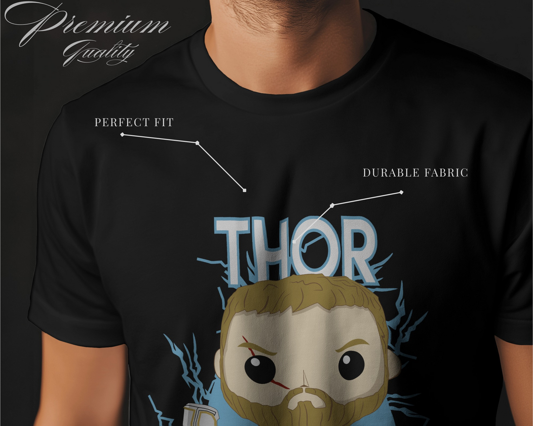 Thor Endgame T-Shirt – 100% Cotton Biowash