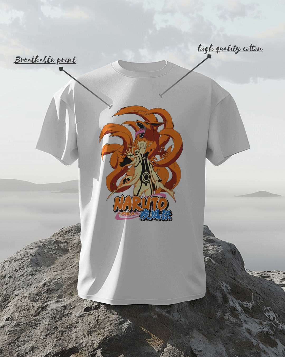 Naruto Kurama Mode T-Shirt