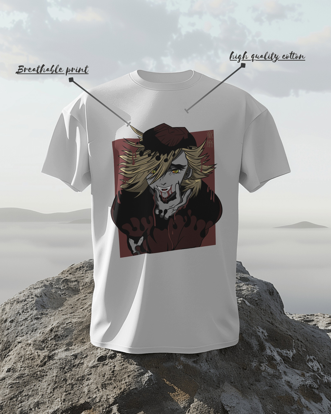 Kaigaku Demon Slayer T-Shirt – Limited Edition Anime Print