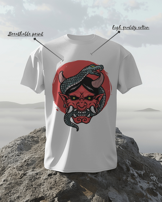 Serpent Oni Tee – Steezon Streetwear Exclusive