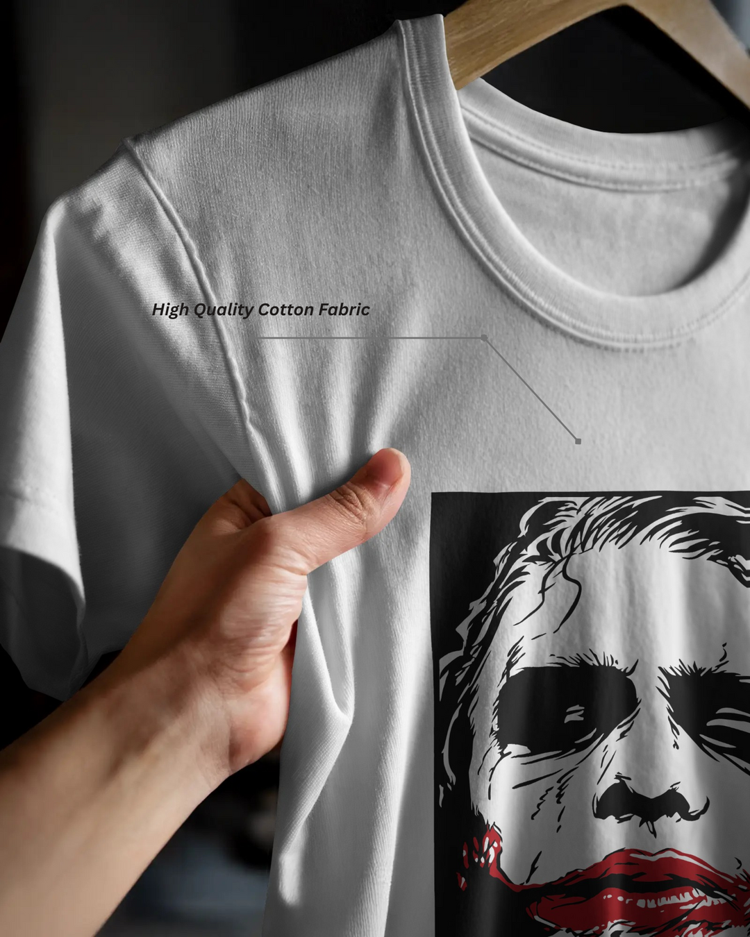 Joker "DISOBEY" Graphic T-Shirt – Bold Villain Art Tee