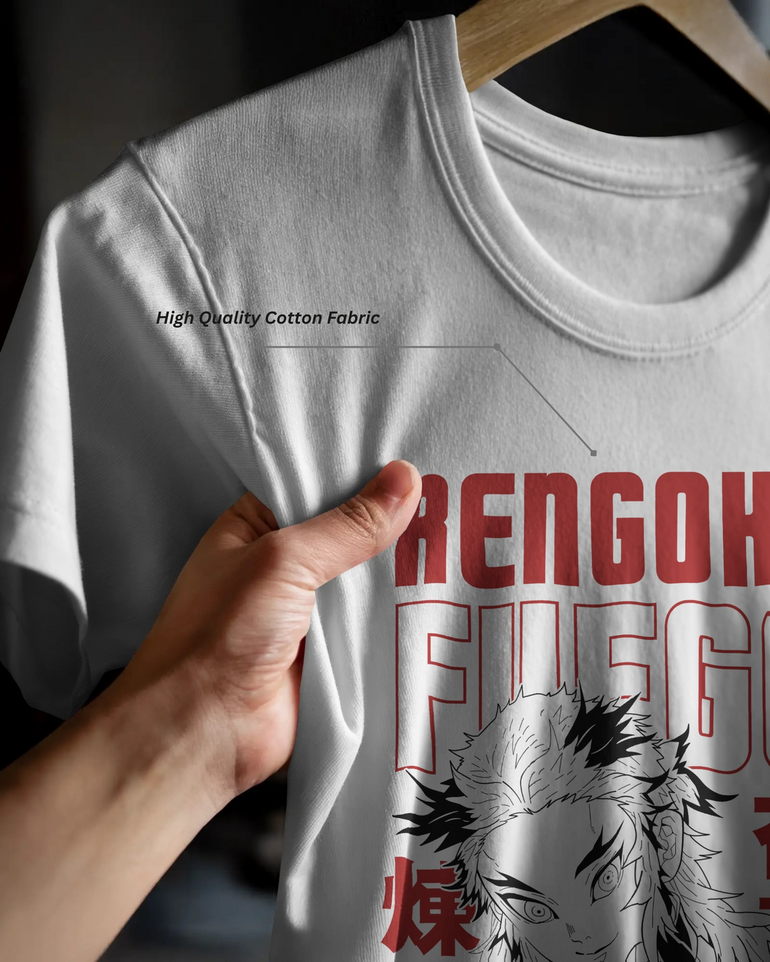 Rengoku Fuego Demon Slayer T-Shirt