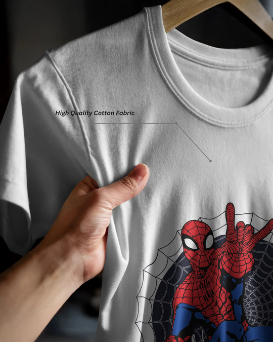 Spider Man T-Shirt – Comic-Style Web Crawler Graphic Tee
