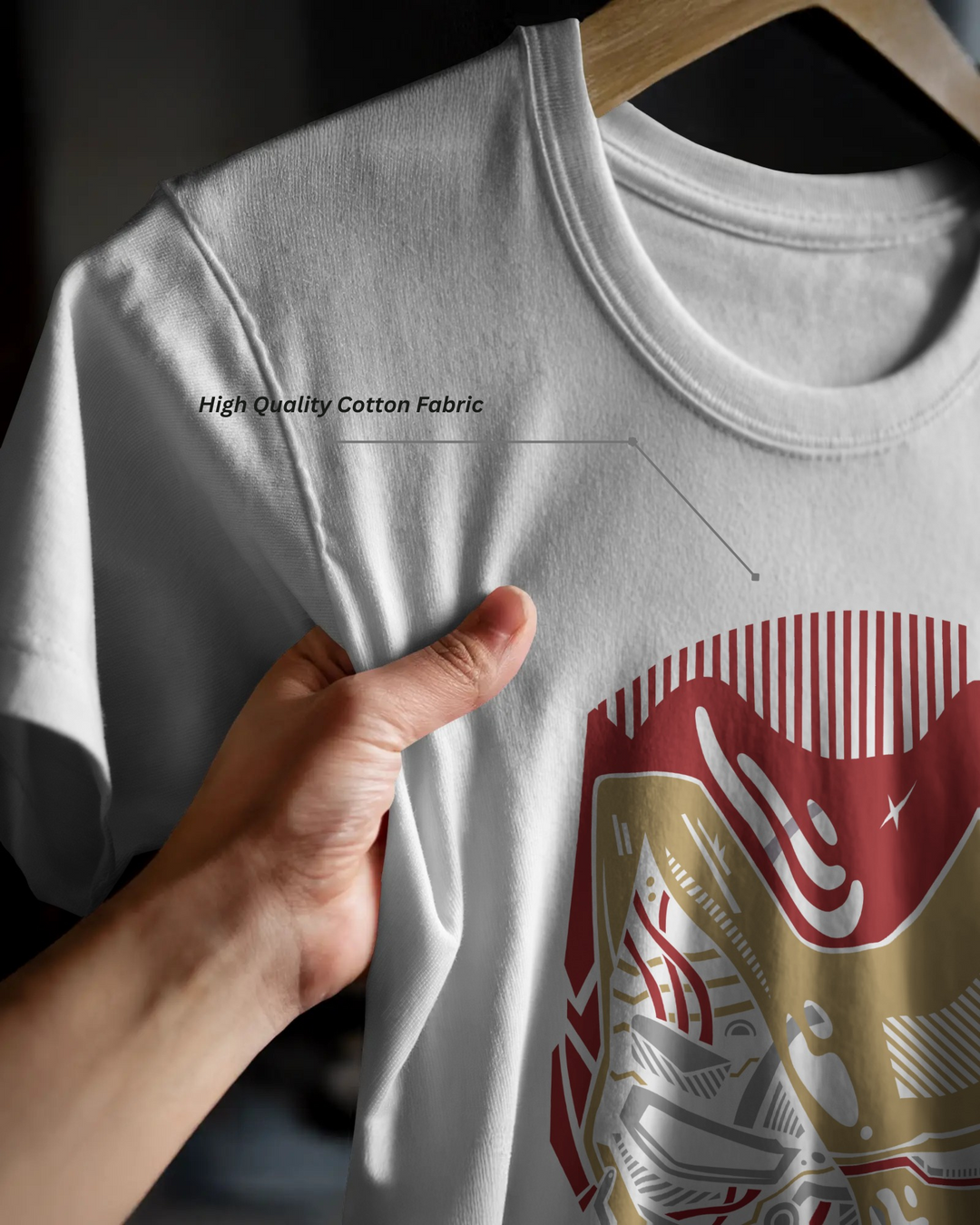 Iron man Mask T-Shirt – Futuristic Mech-Style Iron Man Graphic Tee