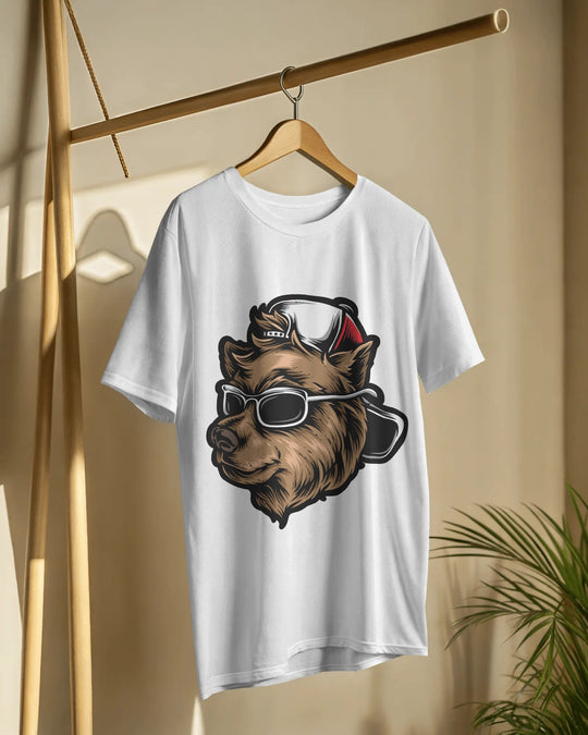 Cool Bear Swag Tee – 100% Bio-Washed Cotton