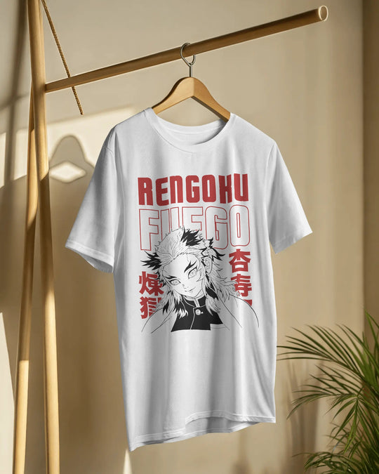 Rengoku Fuego Demon Slayer T-Shirt