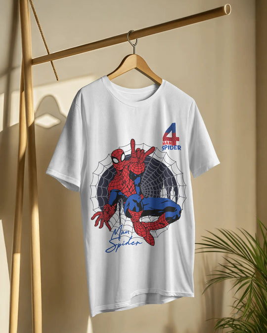 Spider Man T-Shirt – Comic-Style Web Crawler Graphic Tee