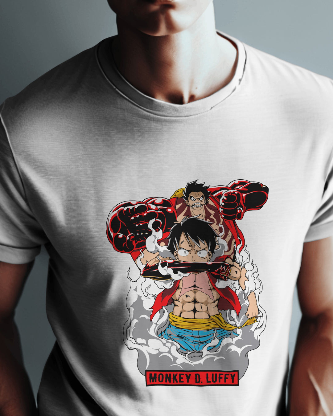 🔥 Monkey D. Luffy Anime Graphic T-Shirt – 100% Cotton