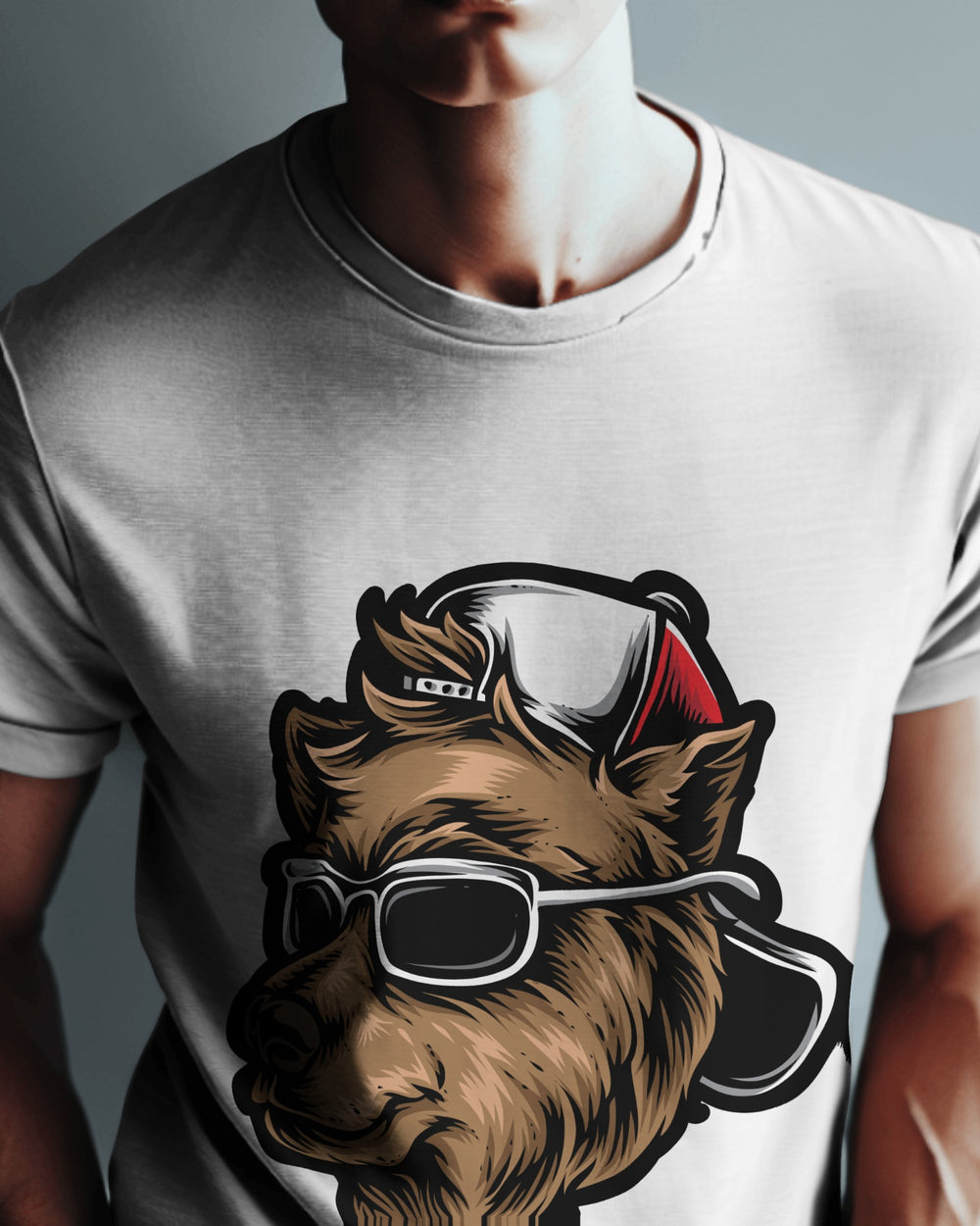 Cool Bear Swag Tee – 100% Bio-Washed Cotton
