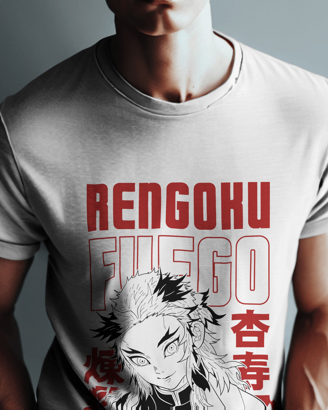 Rengoku Fuego Demon Slayer T-Shirt