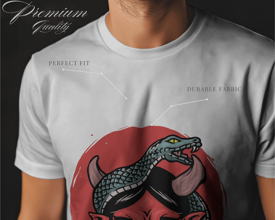 Serpent Oni Tee – Steezon Streetwear Exclusive