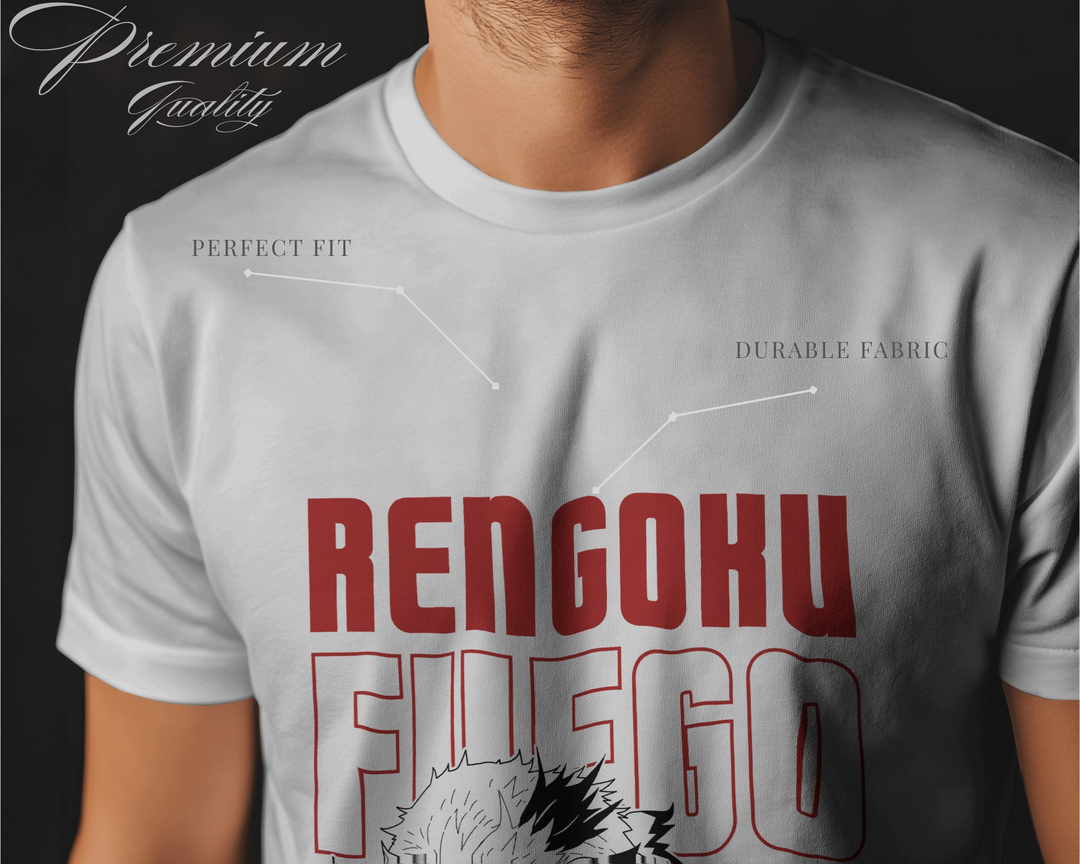 Rengoku Fuego Demon Slayer T-Shirt