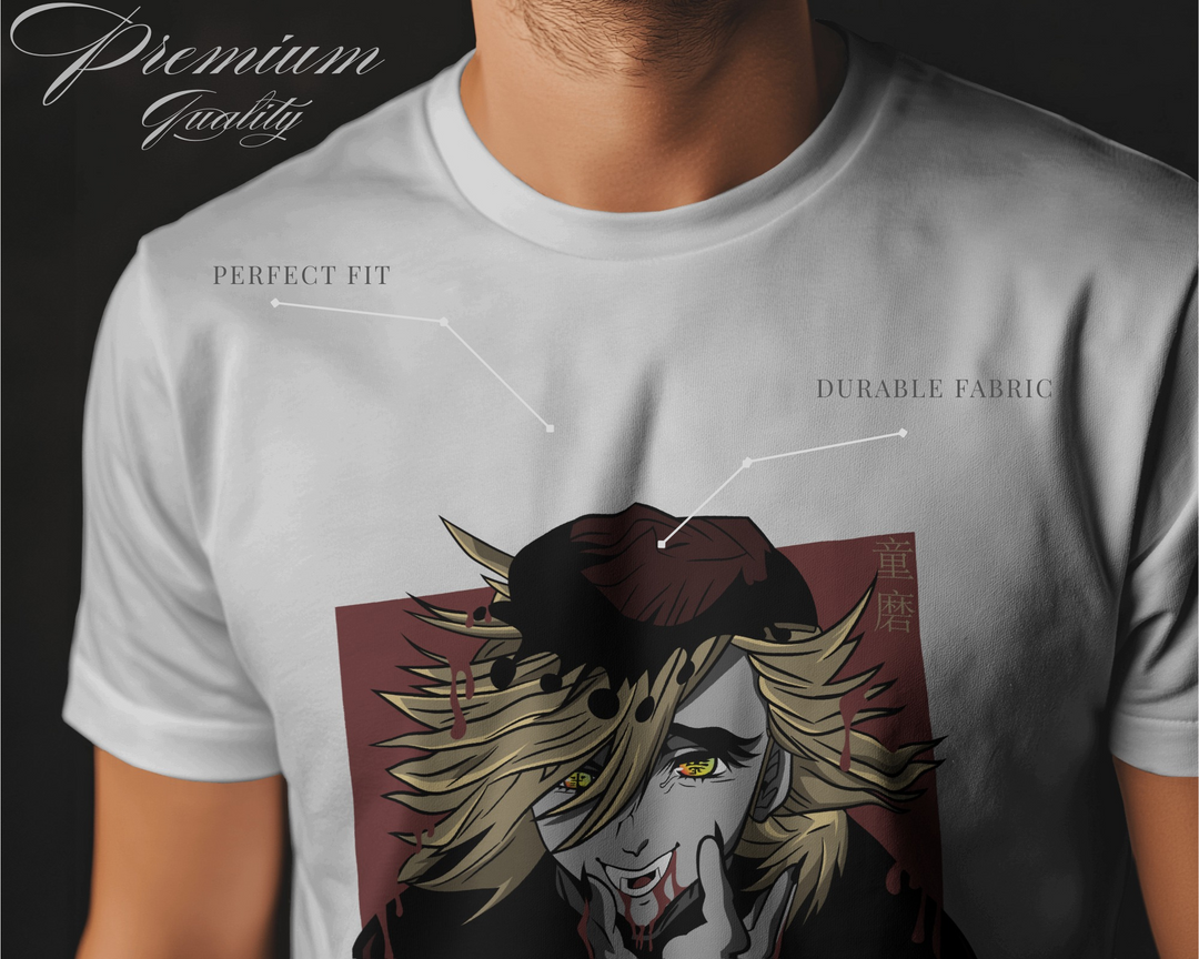 Kaigaku Demon Slayer T-Shirt – Limited Edition Anime Print