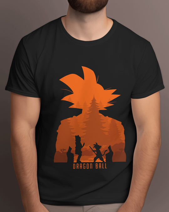 Dragon Ball Legacy – Goku Shadow Silhouette T-Shirt