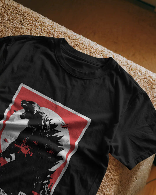 Godzilla Rampage – Retro Japanese Kaiju T-Shirt