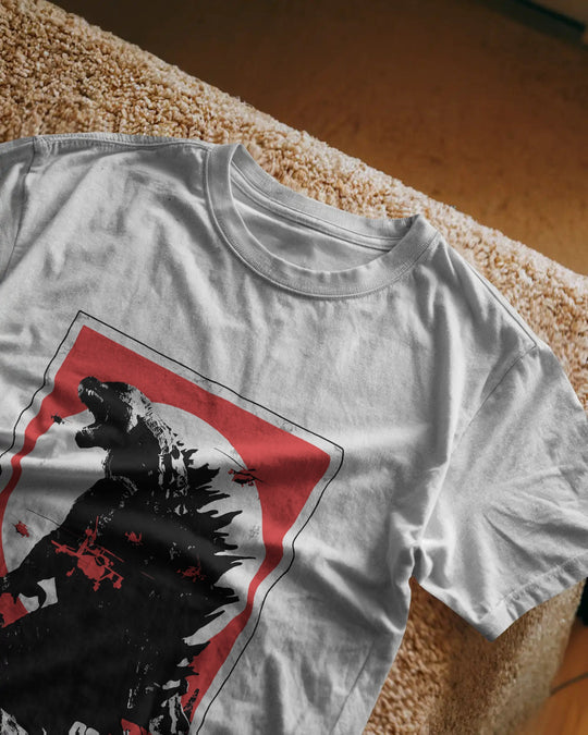 Godzilla Rampage – Retro Japanese Kaiju T-Shirt